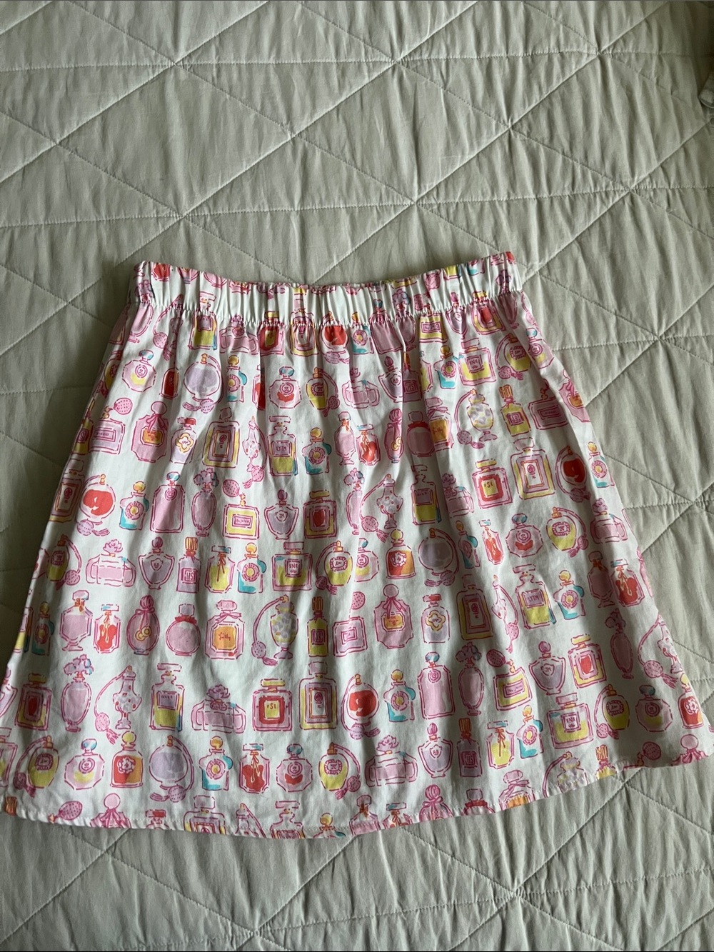 Lilly Pulitzer Briar Skirt Resort White Spritz! Medium 100% cotton - Picture 4 of 16